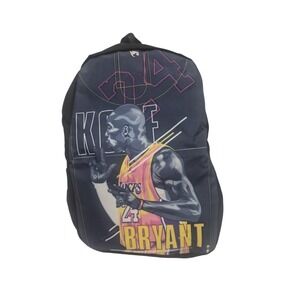 Kobe Bryant Los Angeles Lakers NBA Backpack Black Yellow Purple Basketball
